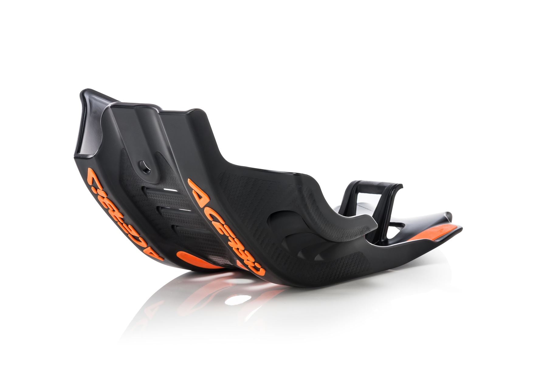 Acerbis Black Orange Skid Plate For Husqvarna FX 450 2020-2022